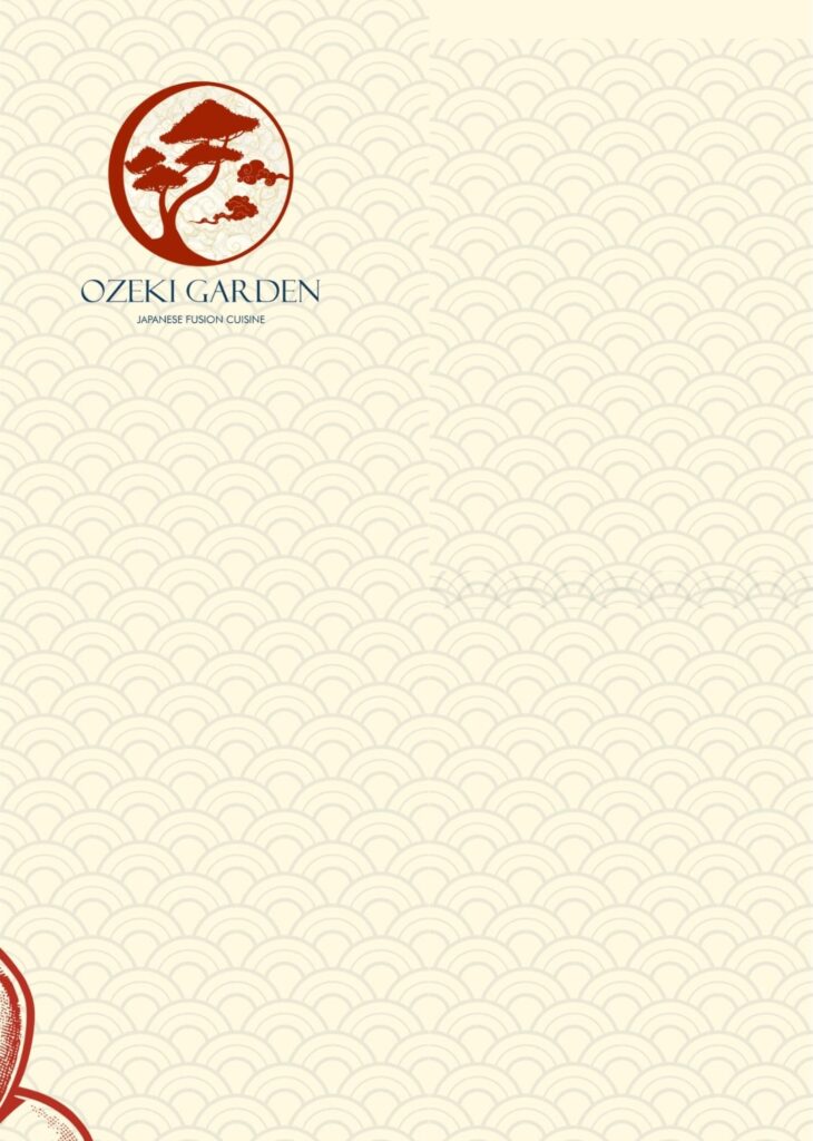 Speisekarte Ozeki Garden
