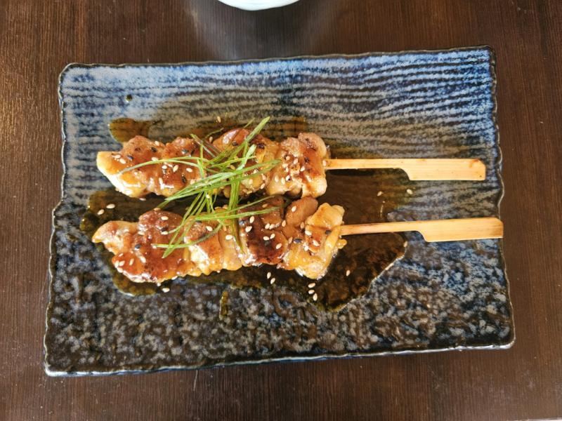 OZEKI Garden Gericht am Spieß